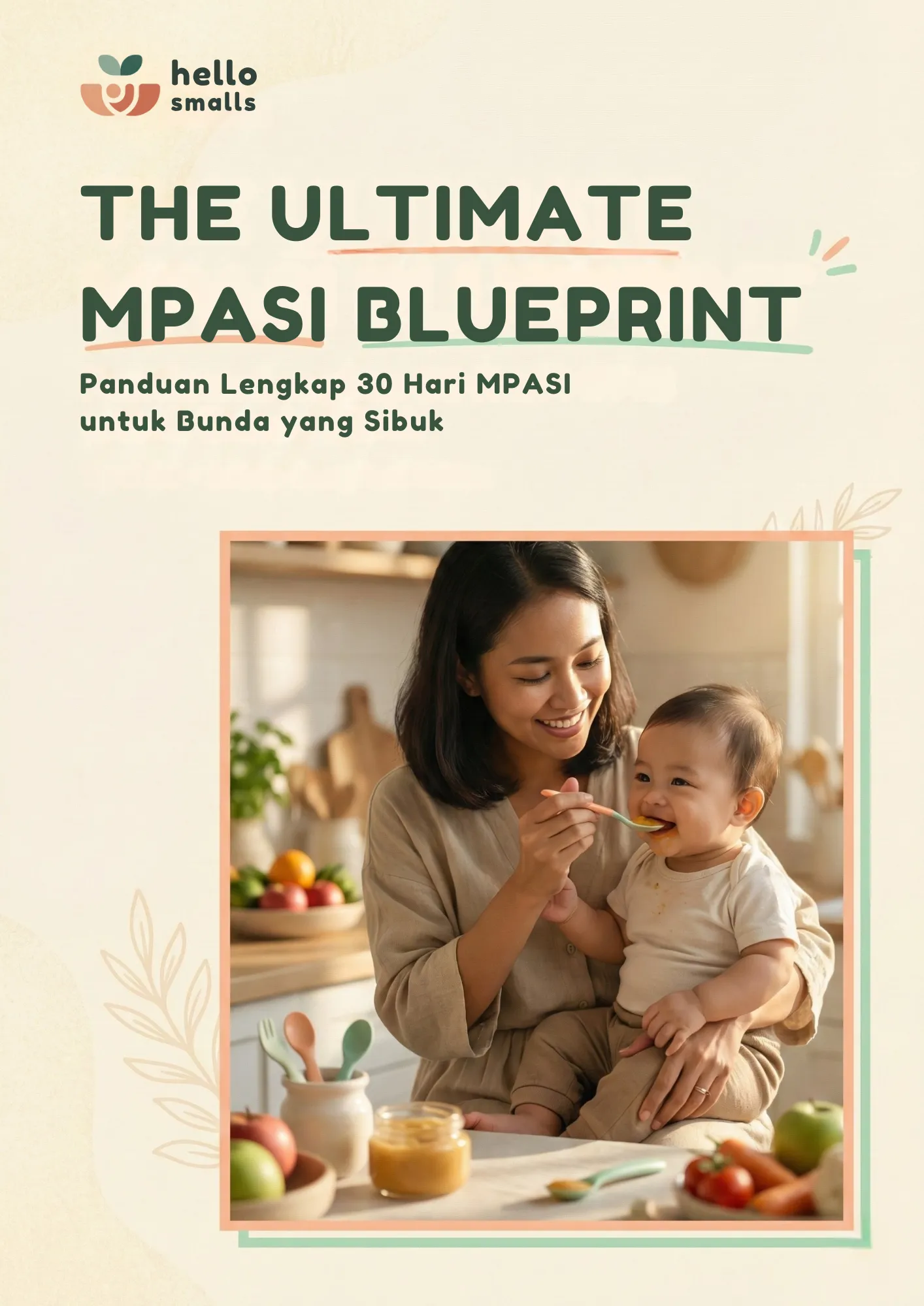 Cover ebook The Ultimate MPASI Blueprint - Panduan MPASI 30 hari